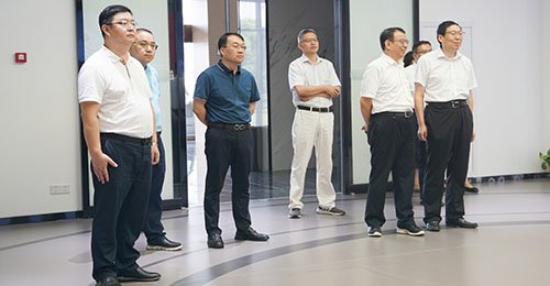 省工信廳二級巡視員余雷一行走訪調(diào)研泰隆減速機